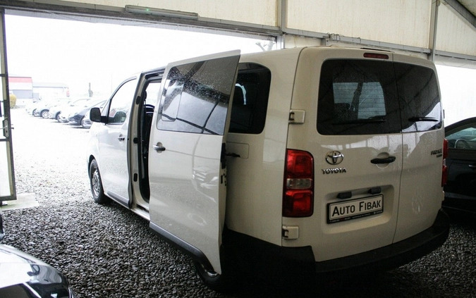 Toyota ProAce cena 86900 przebieg: 165000, rok produkcji 2018 z Sułkowice małe 67